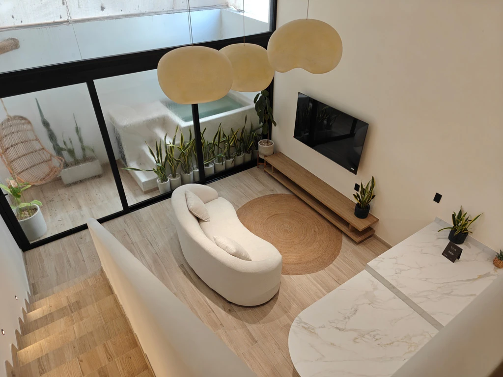 Completed loft at Luna Residences